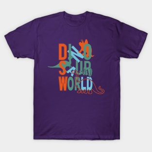 Dinosaurs Art T-Shirt